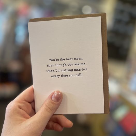 Best Mom Married Yet Card