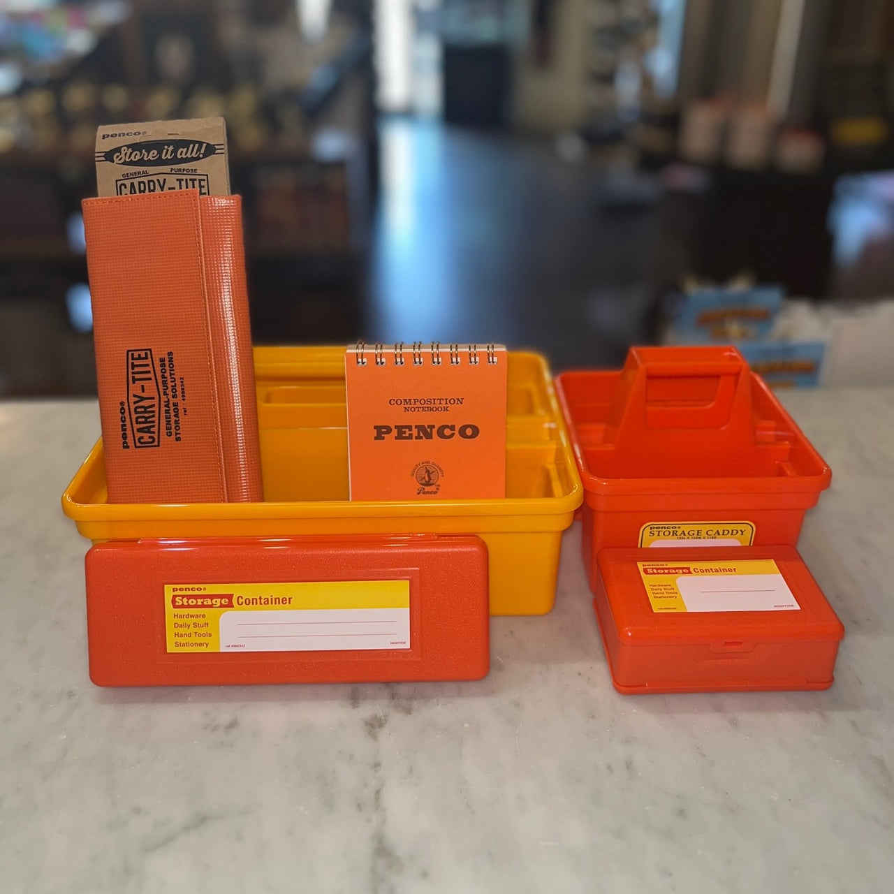 Storage Container Double-sided  | Orange