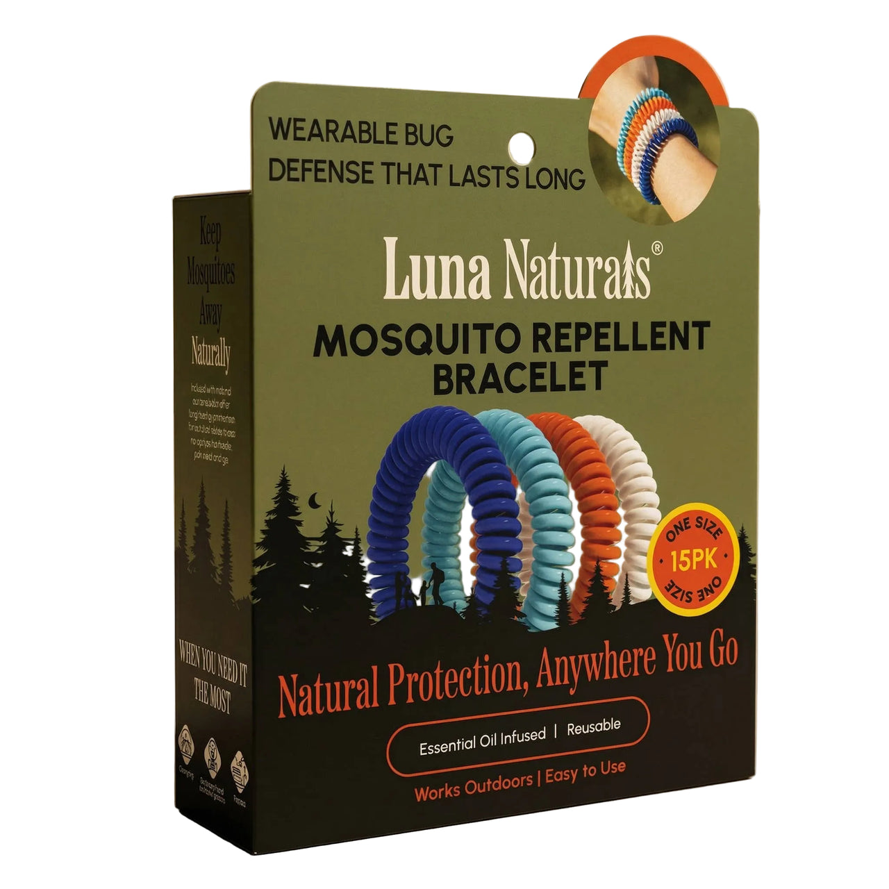 Mosquito Repellent Bracelet | Natural Scent