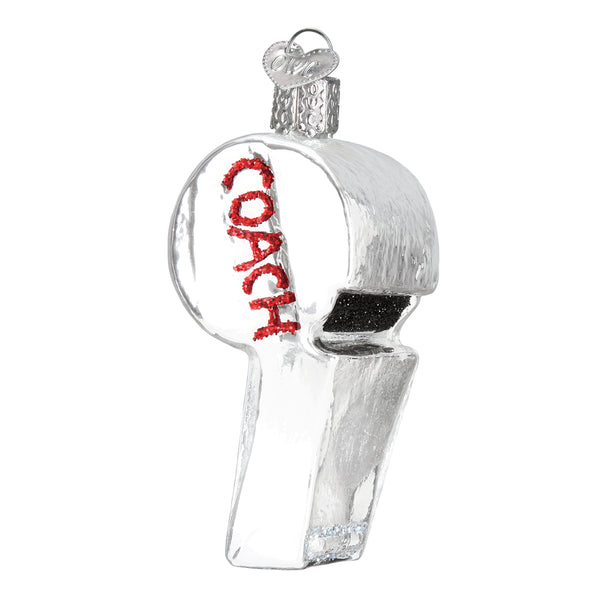 Coaches Whistle Ornament
