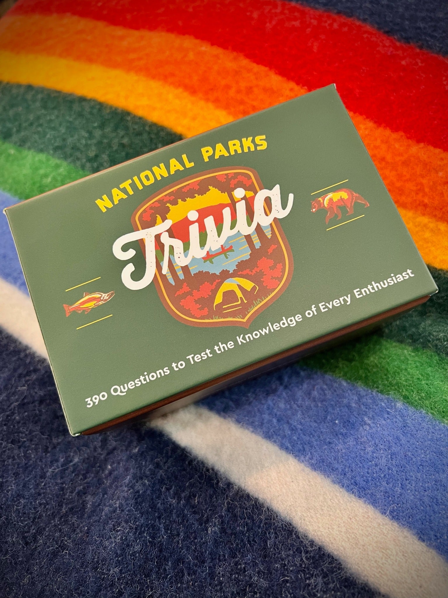 National Parks Trivia: A Card Game - Domestic Domestic