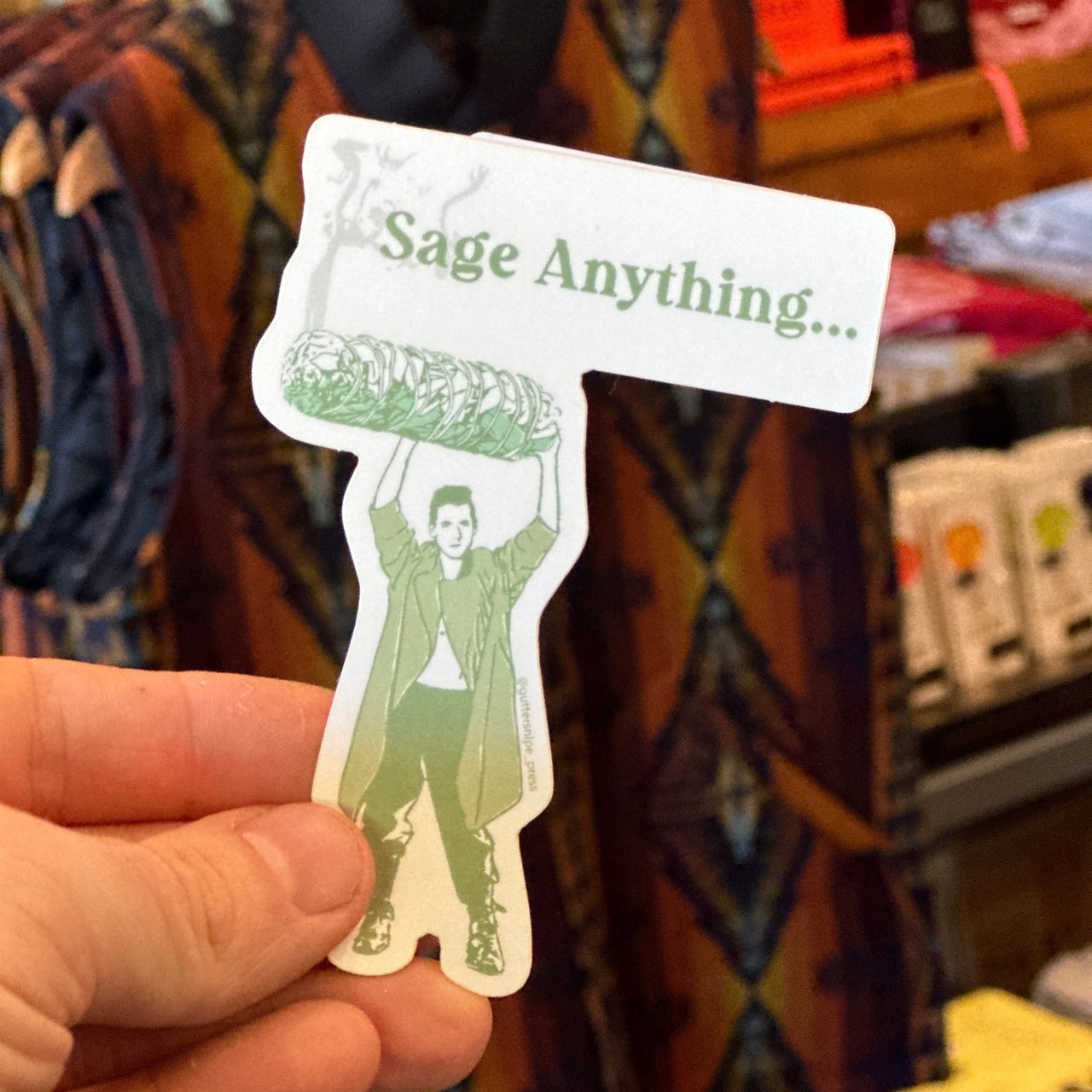 Sage Anything Sticker - Domestic Domestic