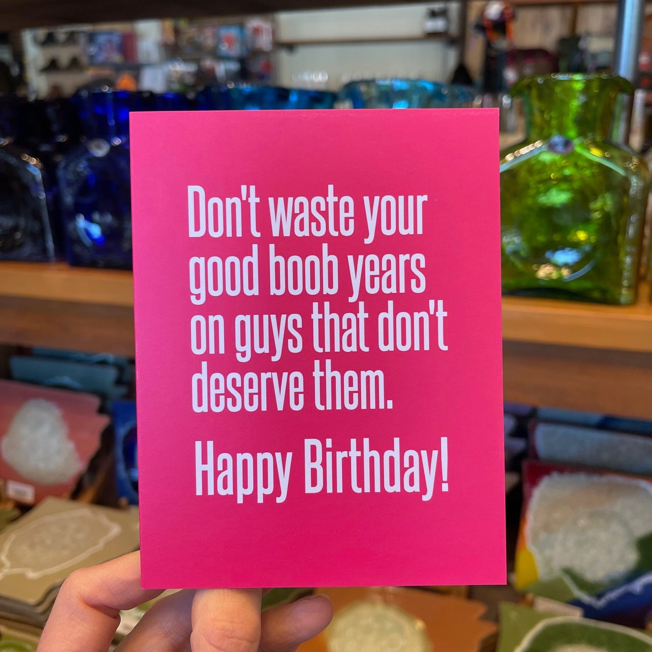 Good Boob Years Card