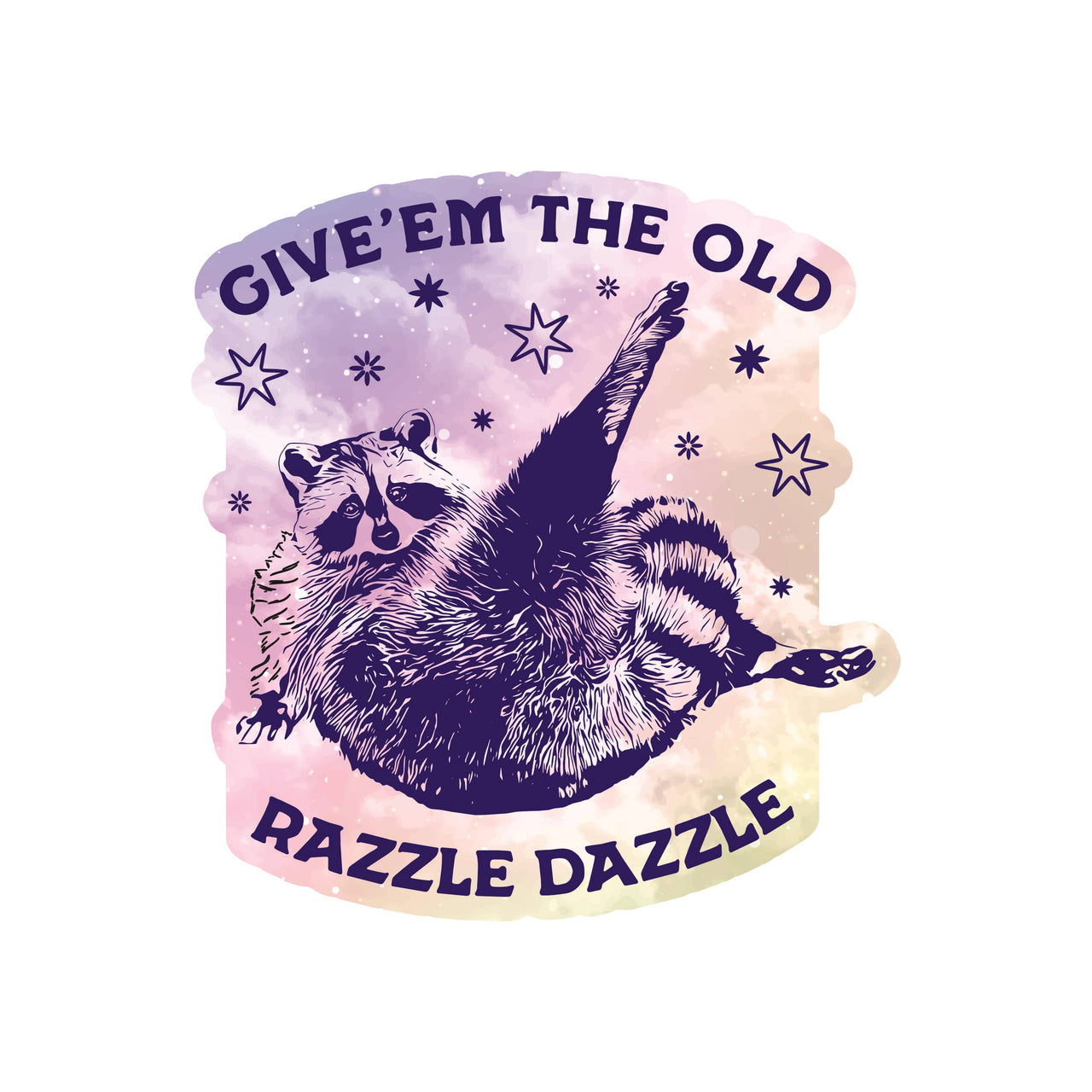 Razzle Dazzle Sticker