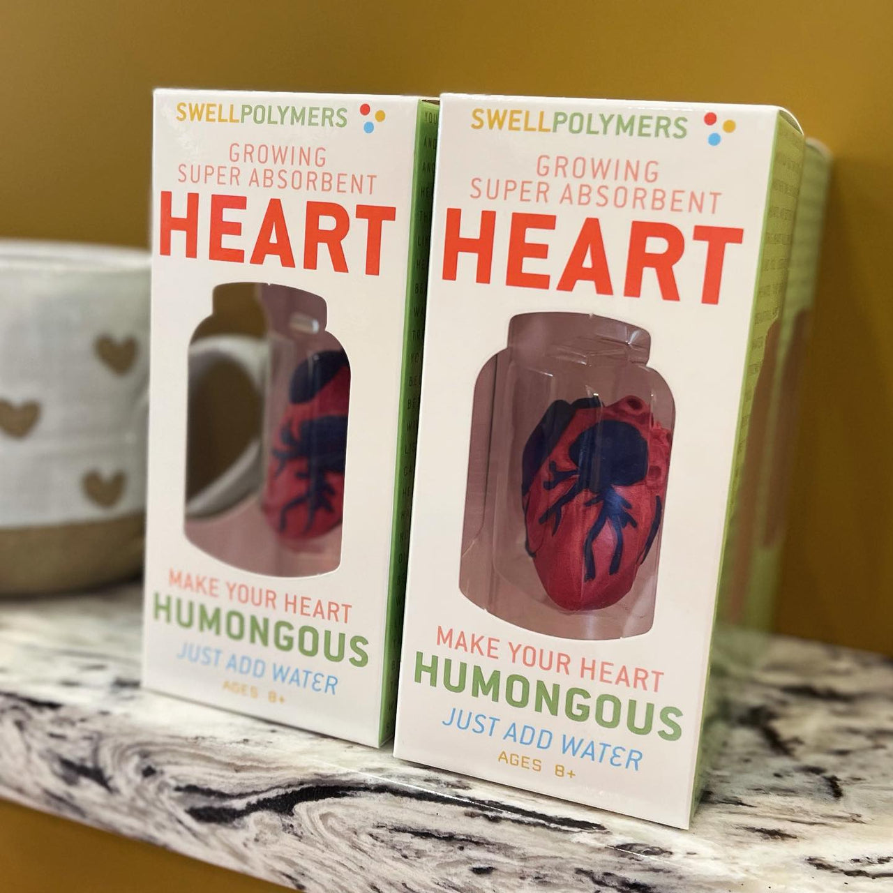 Extra Large Swell Polymer Heart - Domestic Domestic