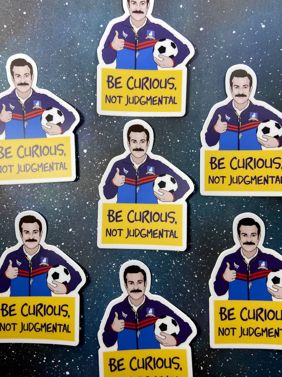 Be Curious, Not Judgmental Sticker