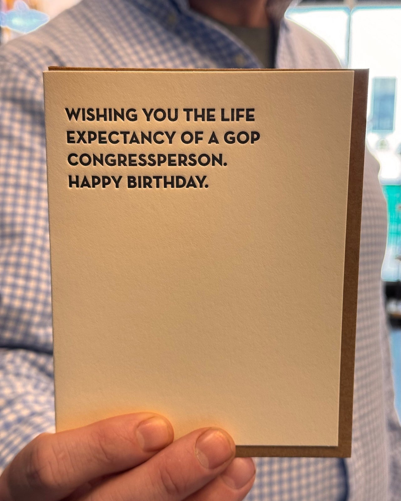 Life Expectancy Card