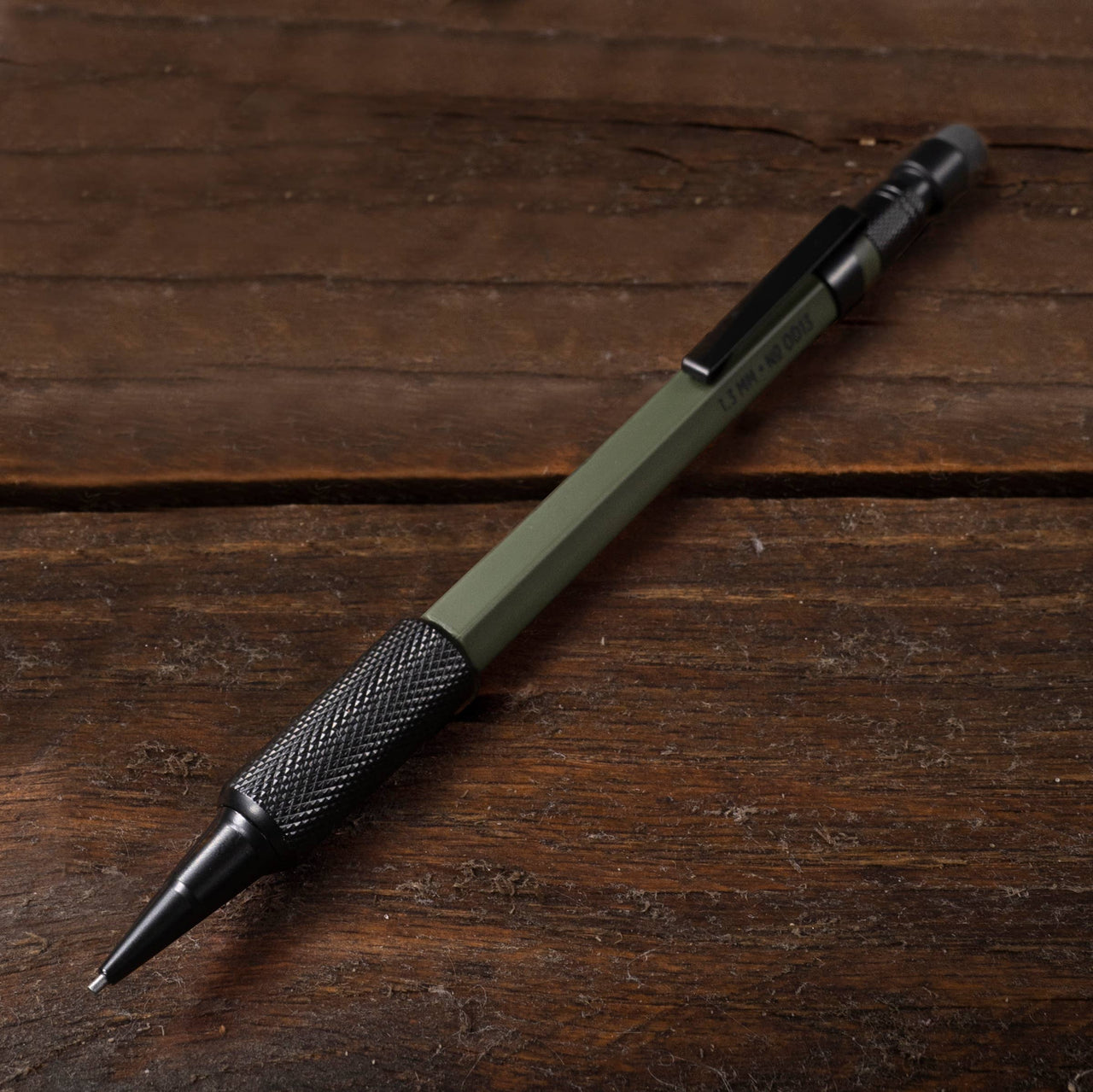 Mechanical Clicker Pencil | Olive Green
