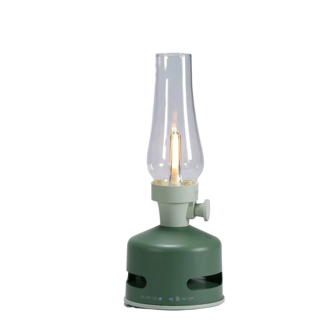 Light & Sound Lamp | Mint & Green
