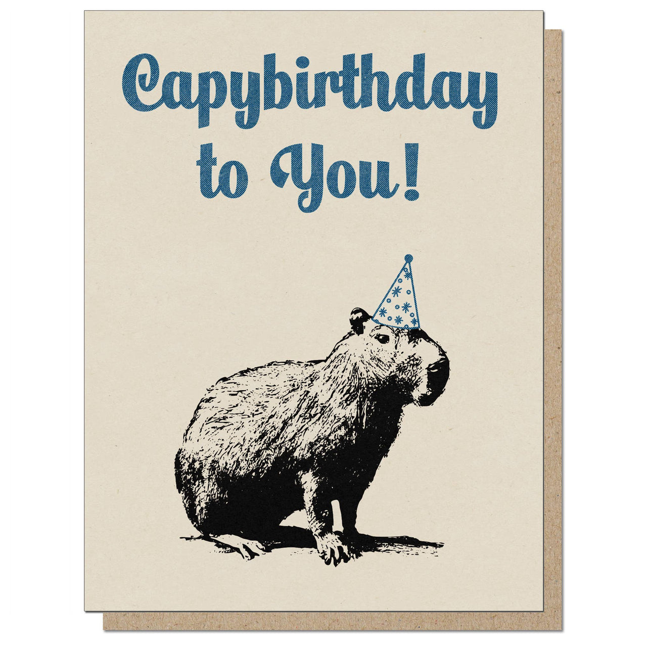 Capybirthday to You Card