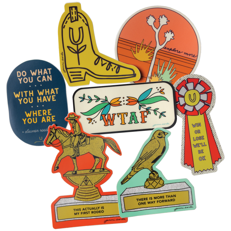Eleanor Roosevelt Sticker