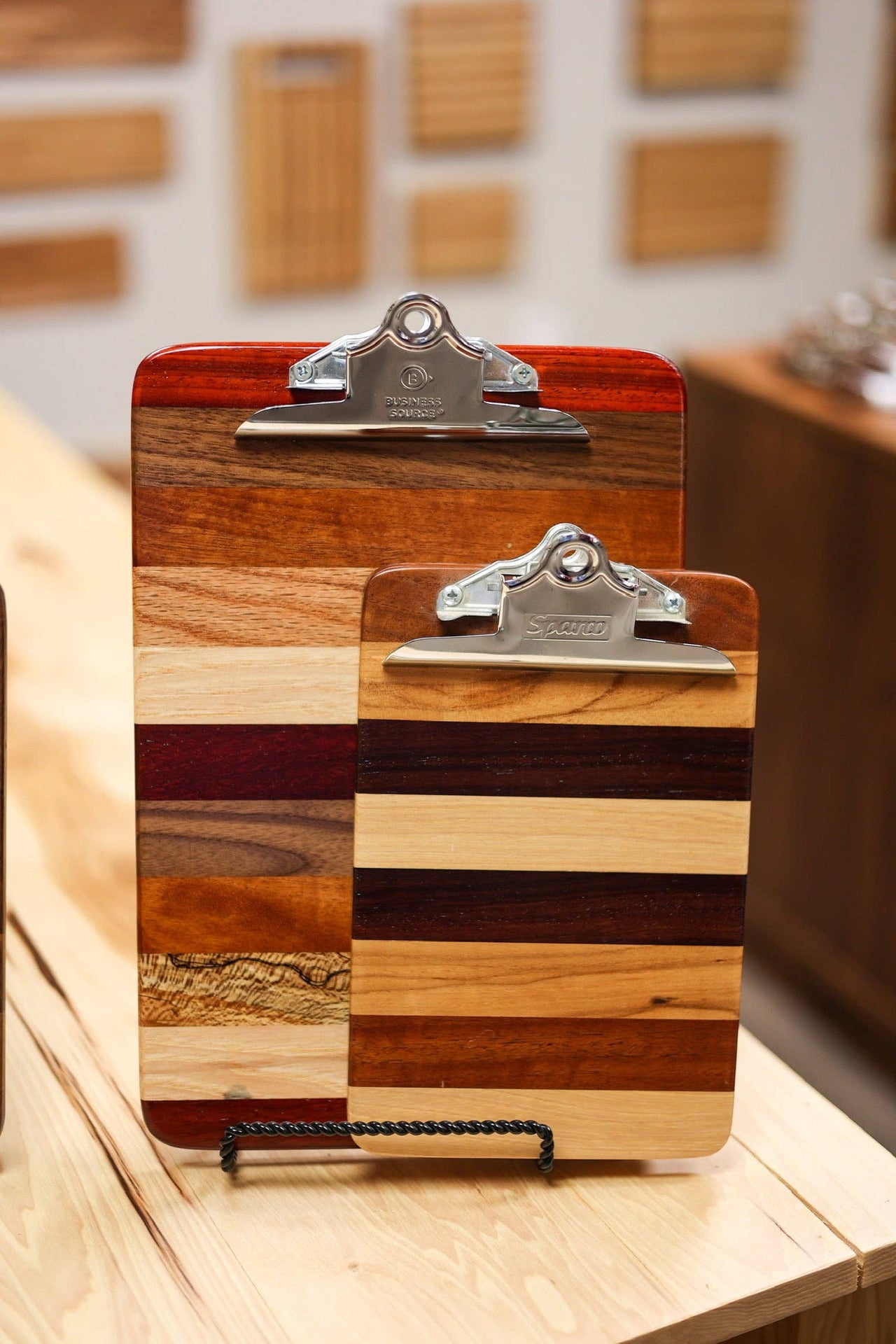Mini Hardwood Clipboard | Mixed Wood