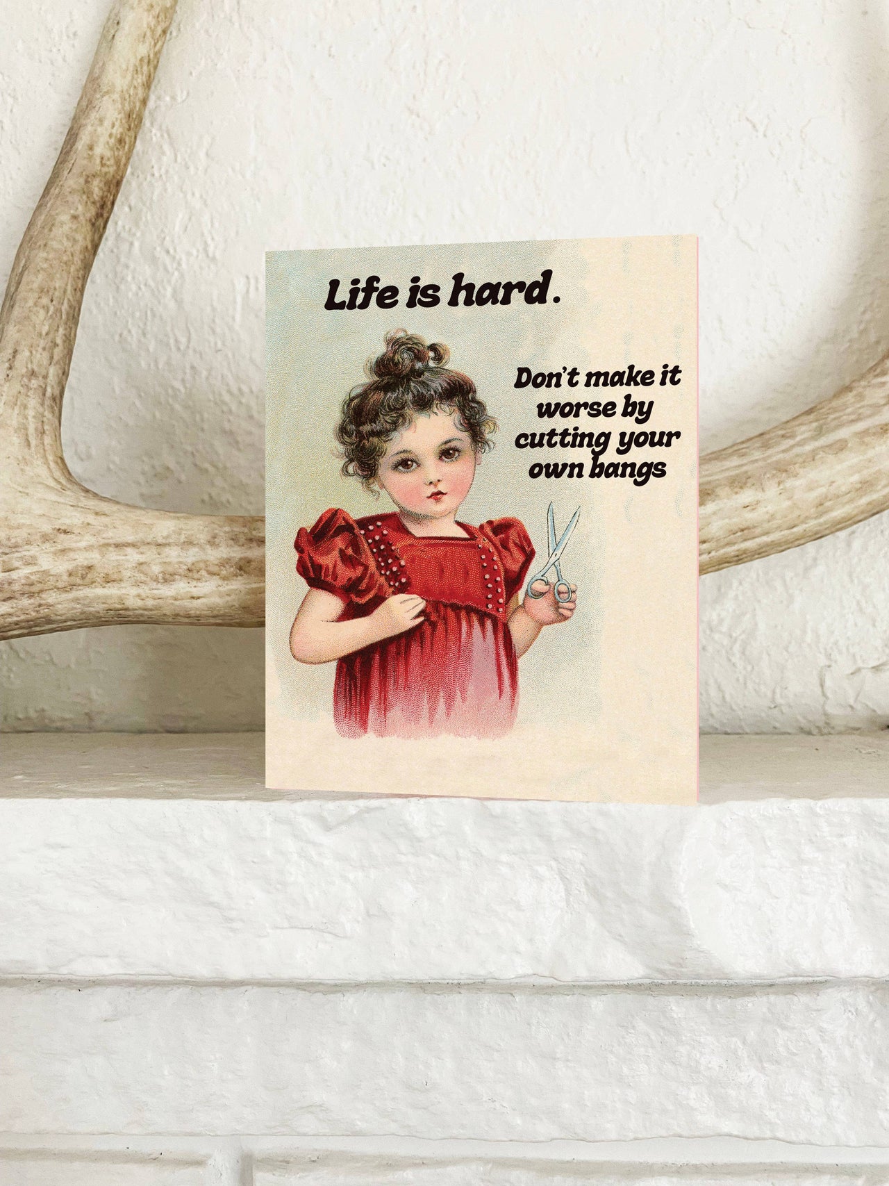 Cut Your Bangs Card
