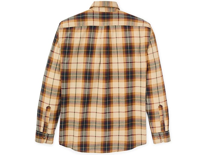 Madras Button-Down | Tan & Spruce