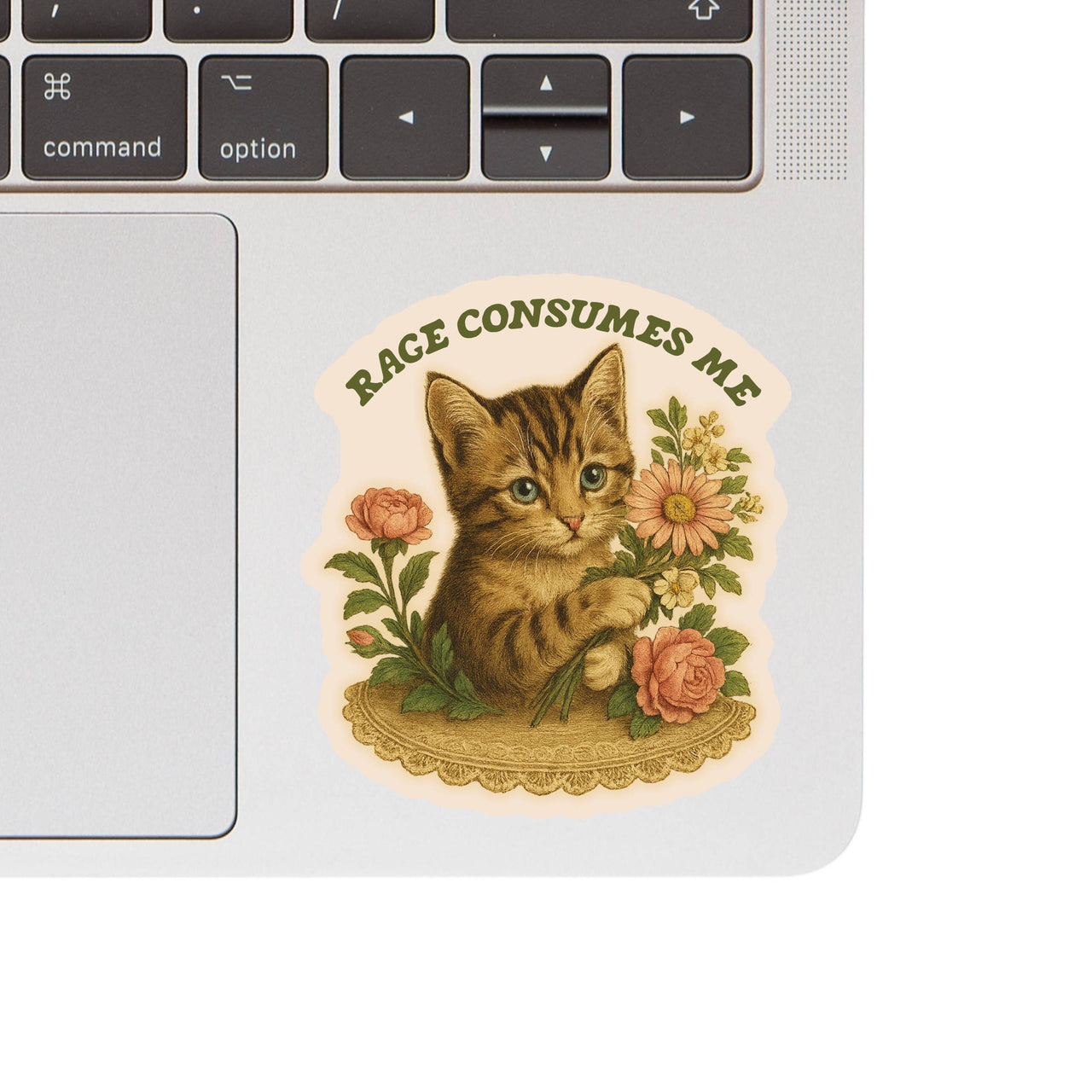 Rage Consumes Me Sticker