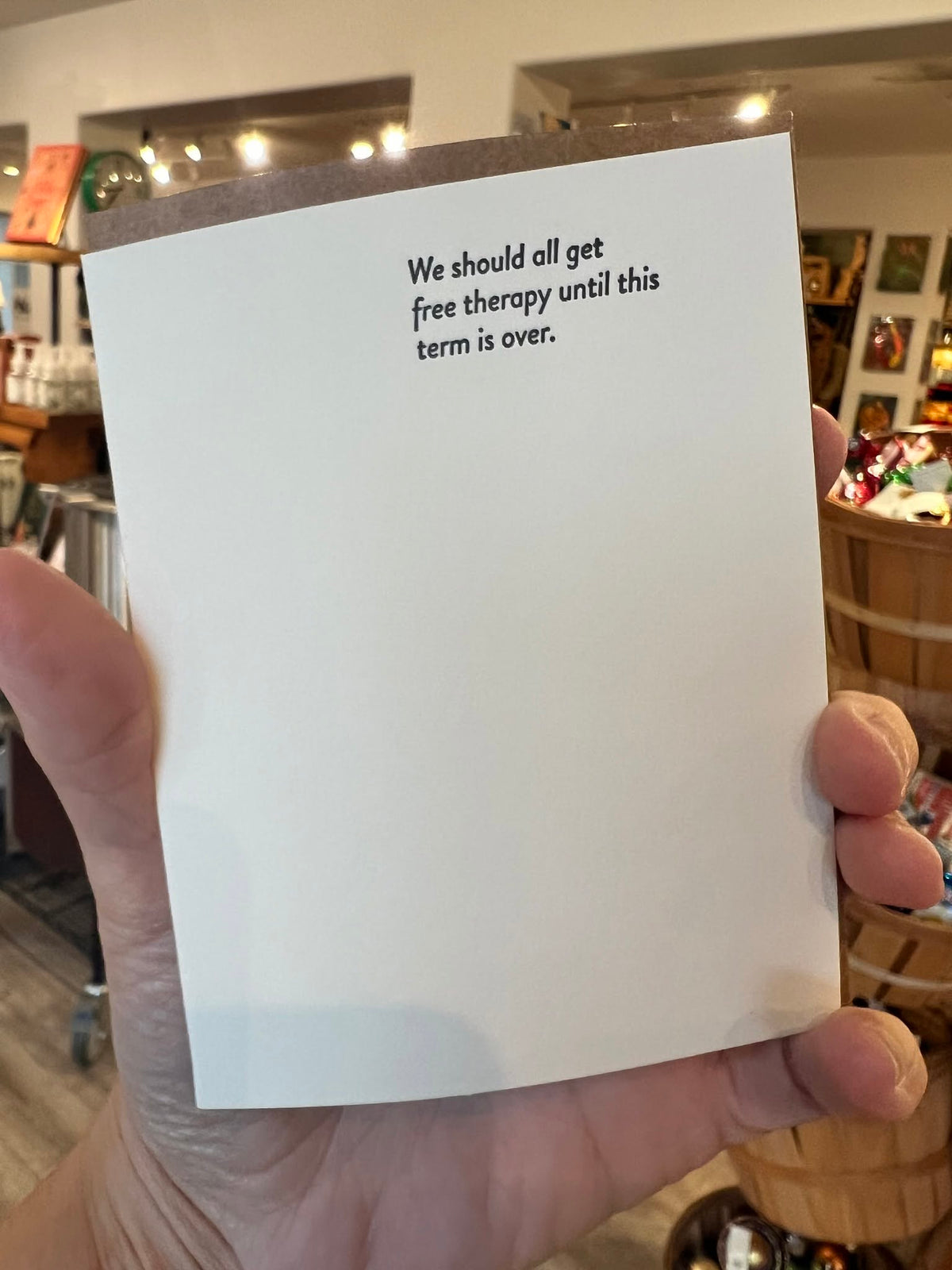 Free Therapy Card