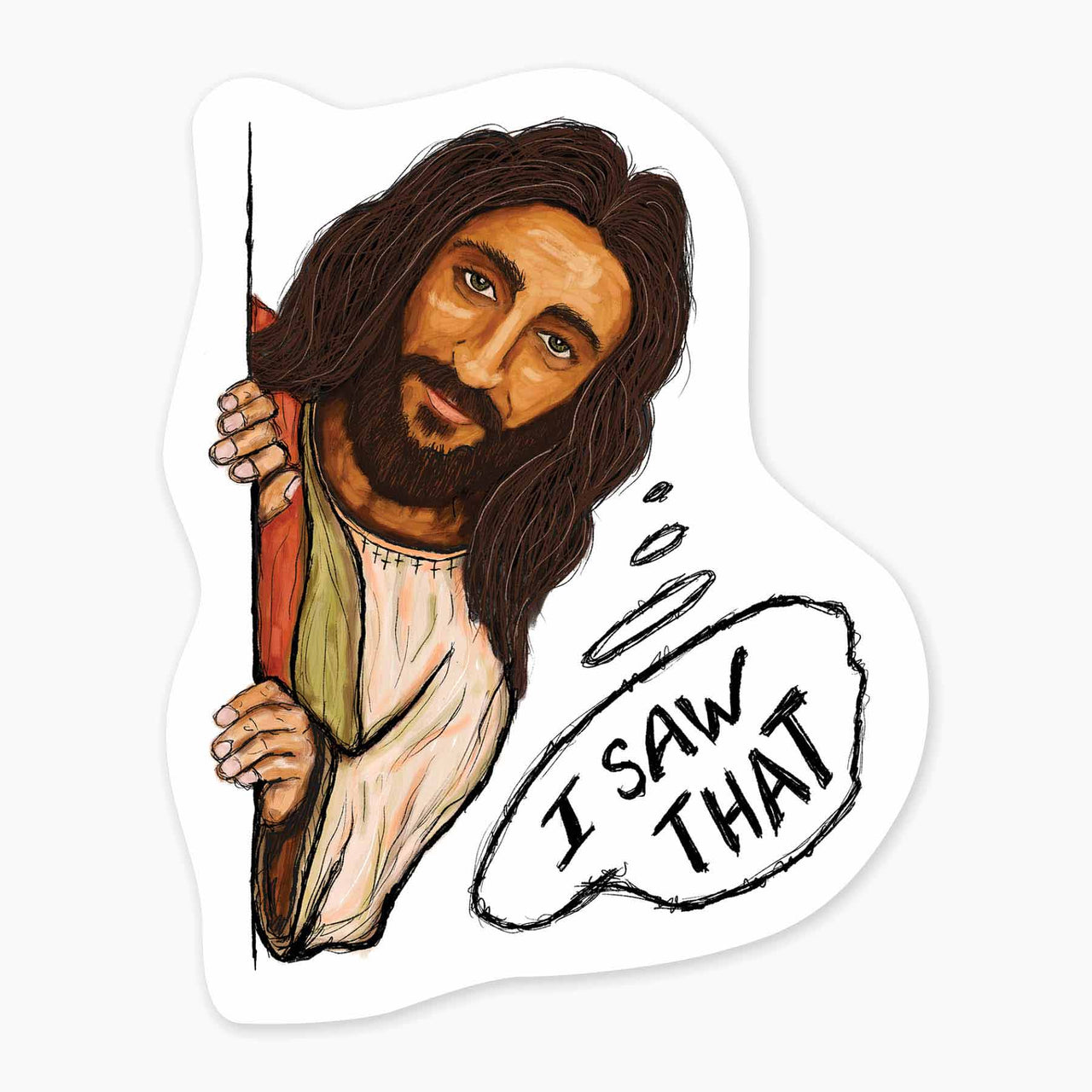 I Saw That Sticker