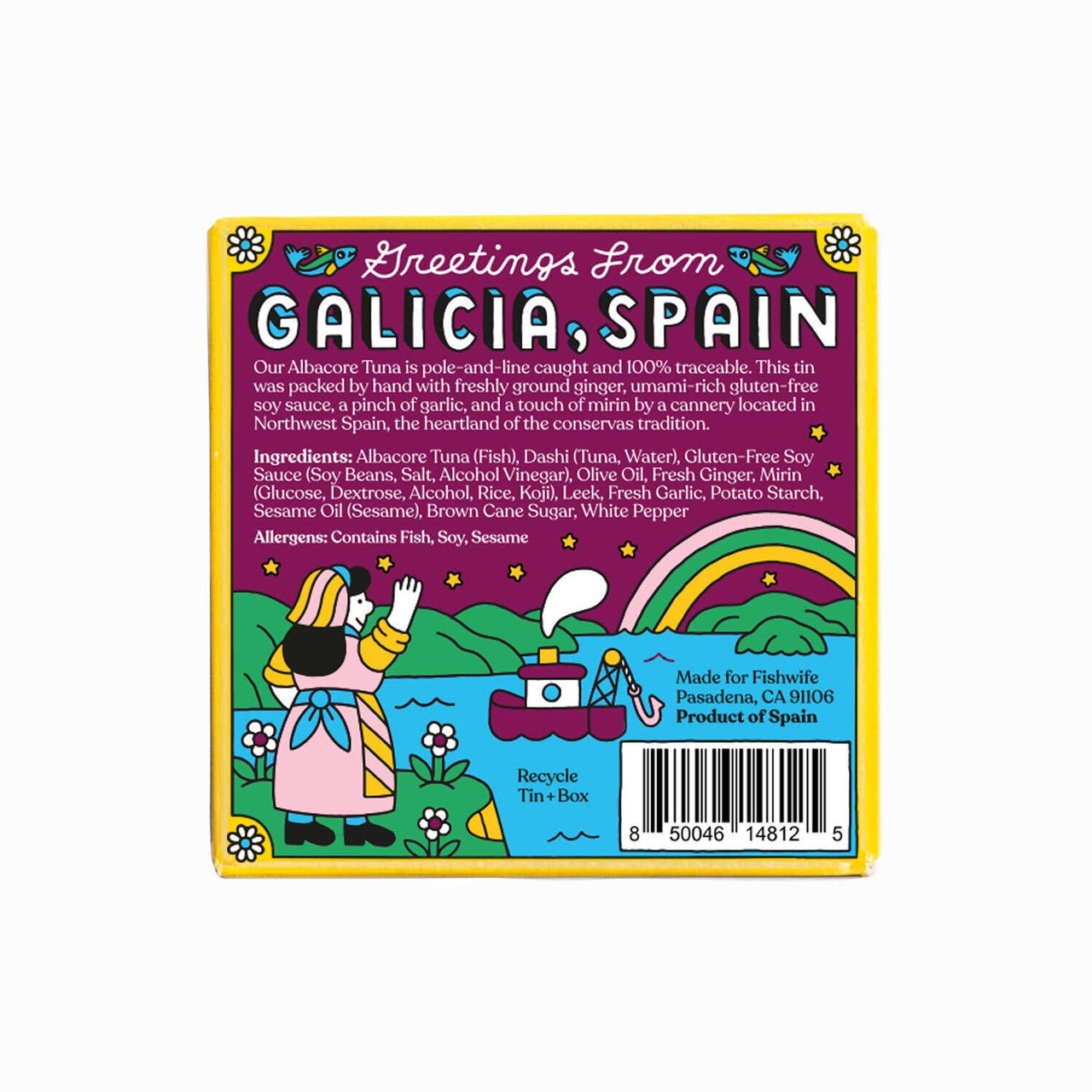 Albacore Tuna with Soy Ginger