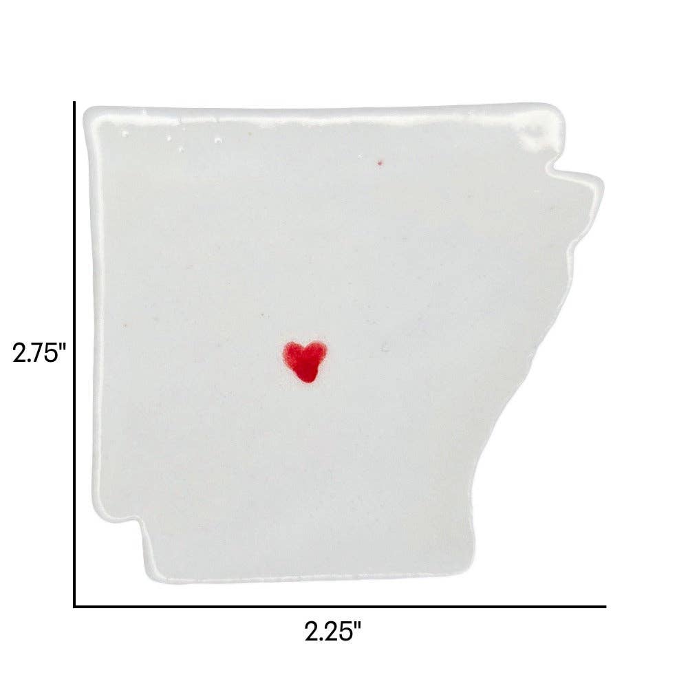 Little Rock Ceramic Magnet