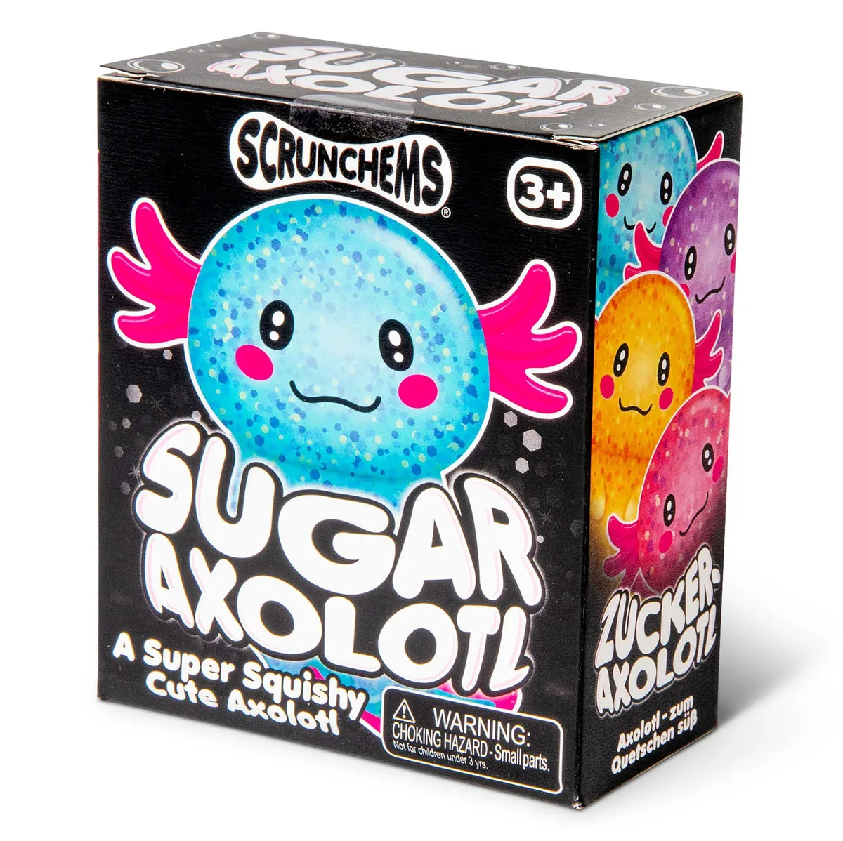 Scrunchems Sugar Axolotl Squishy Toy