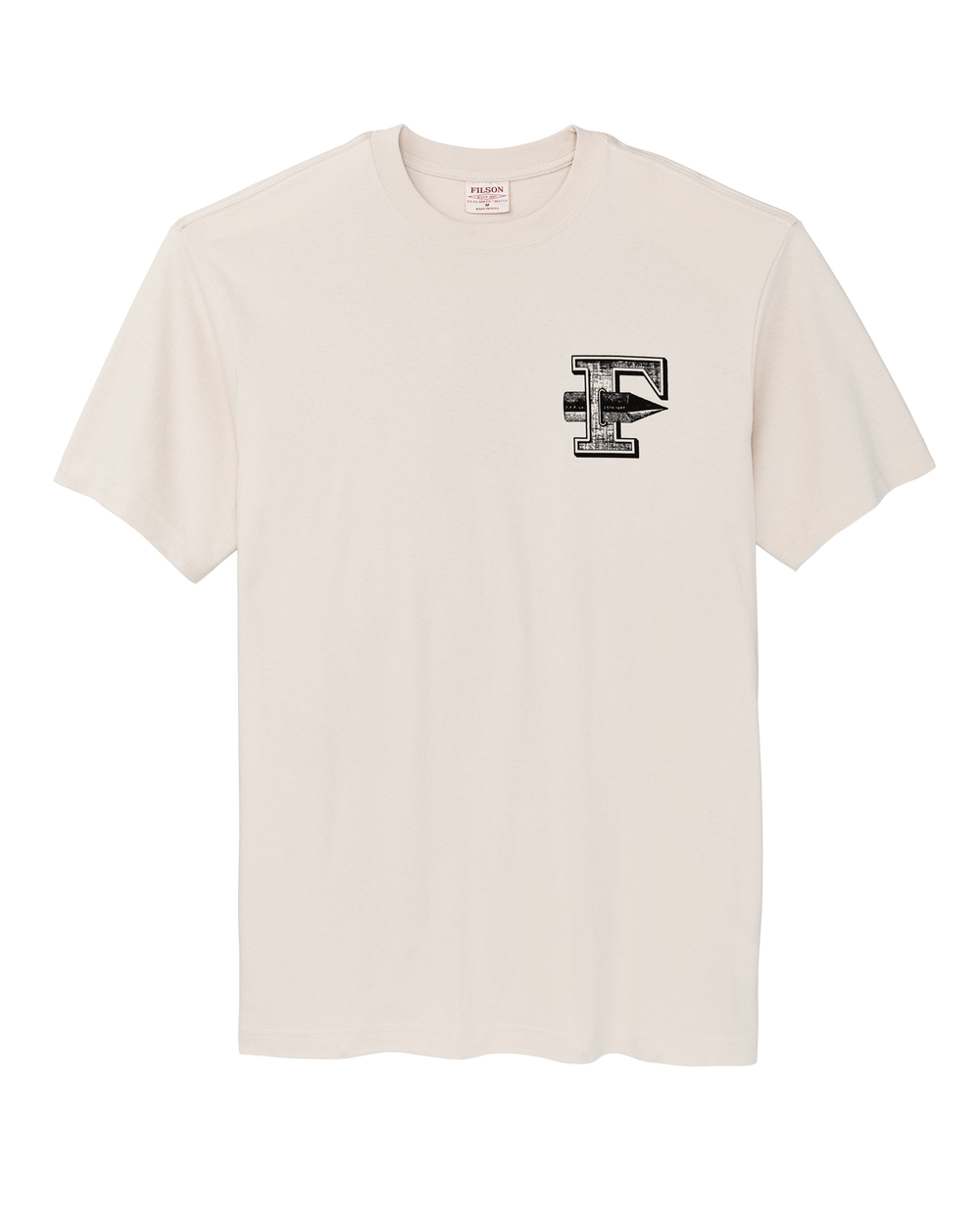S/S Axe Graphic T-Shirt | Natural