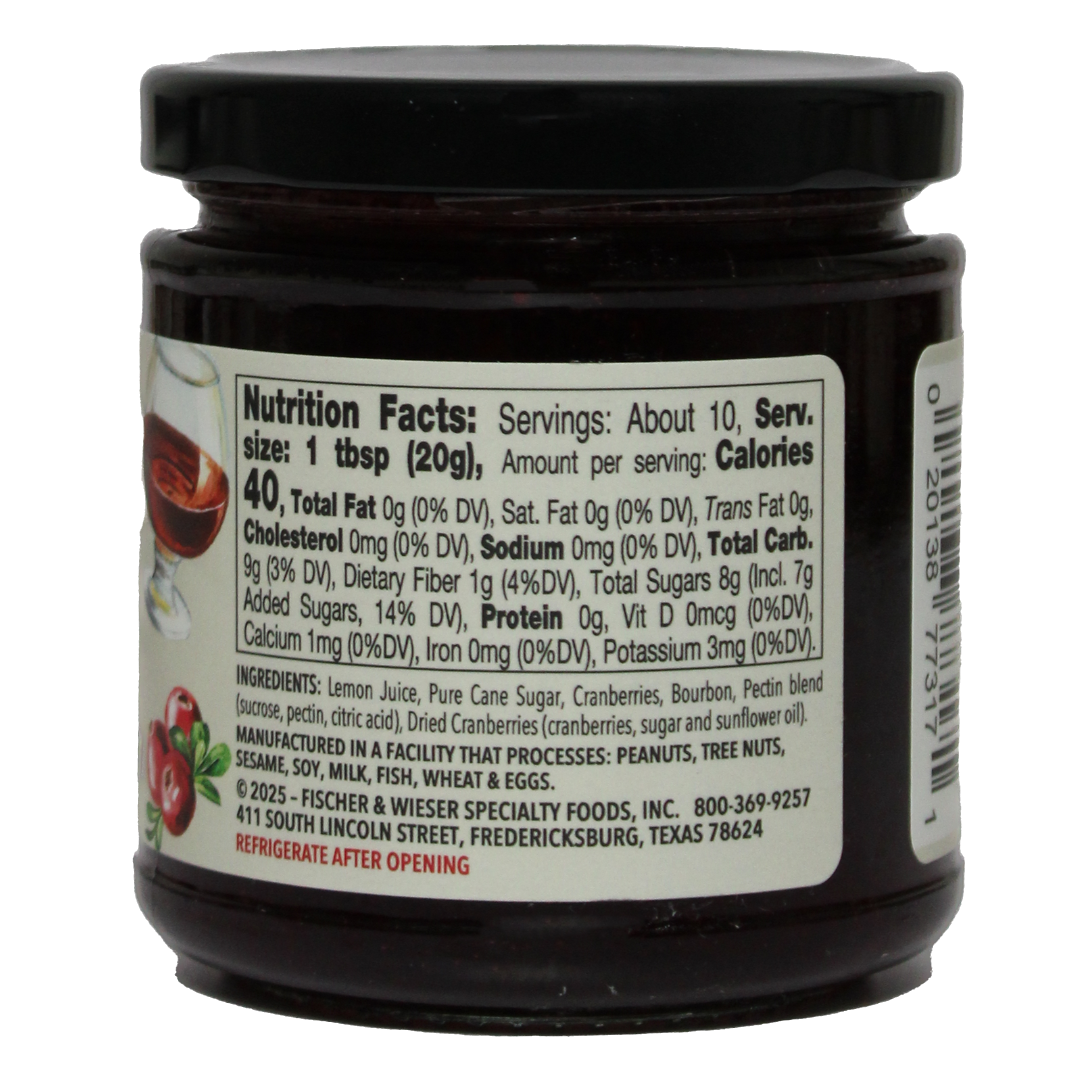 Bourbon Cranberry Preserves