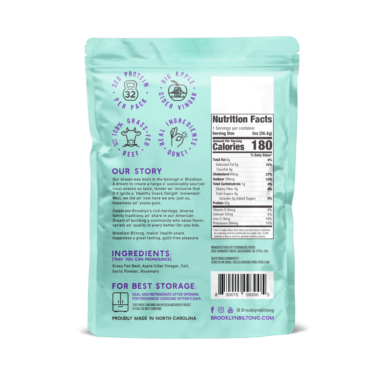 Steakhouse Biltong Jerky | 2 Oz.