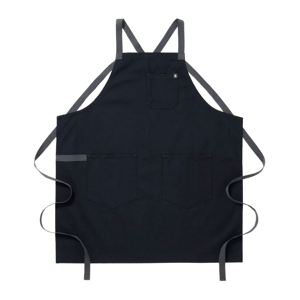 Midnight Blue Crossback Apron - Domestic Domestic