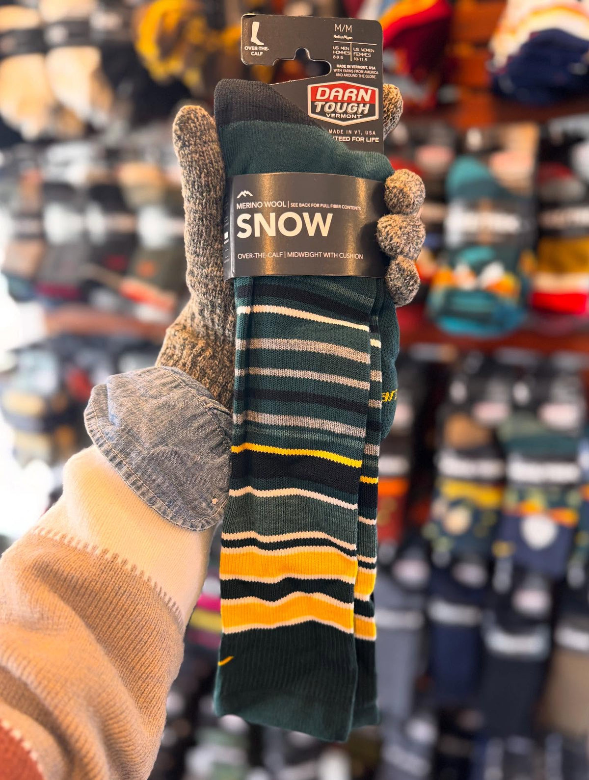 Snowpack OTC Midweight w Cushion Sock | Pine