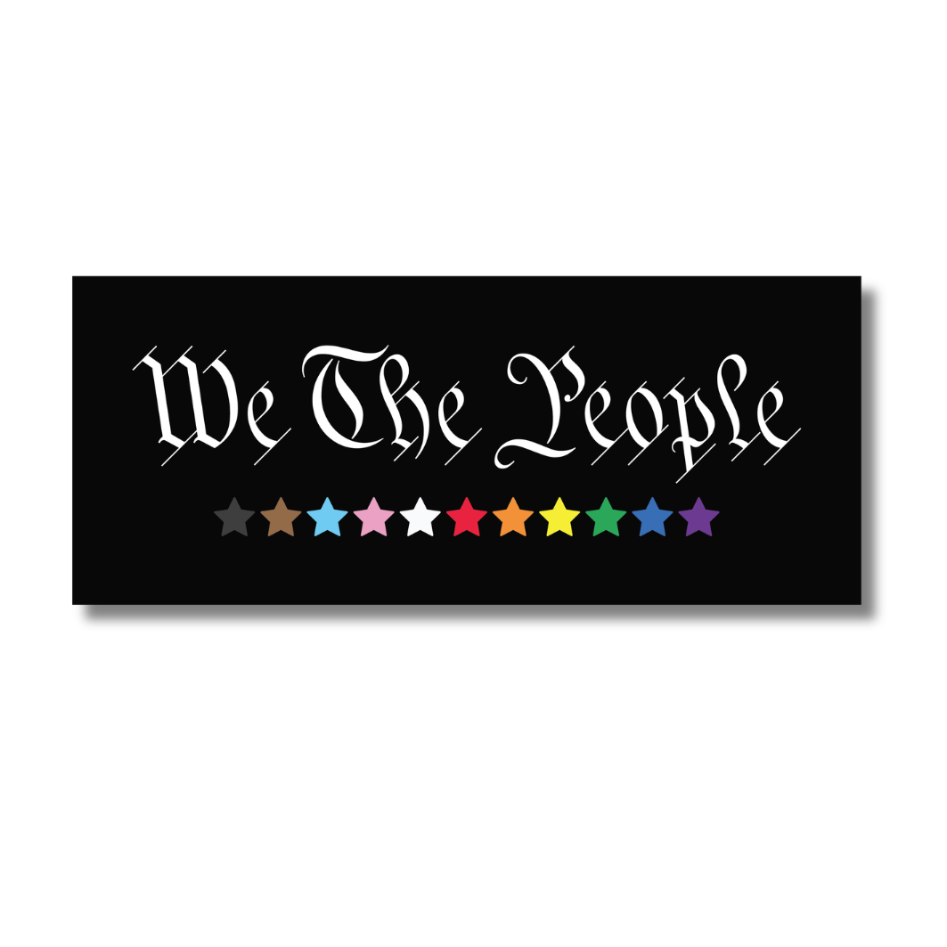 We The People Sticker