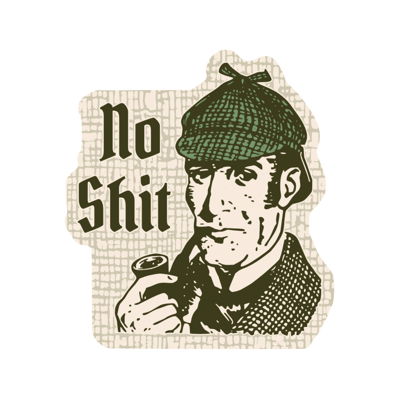 No Shit Detective Sticker