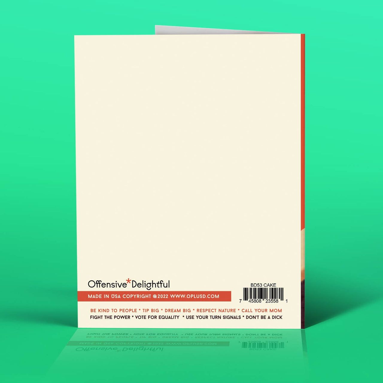 More Candles, Less Fucks Card