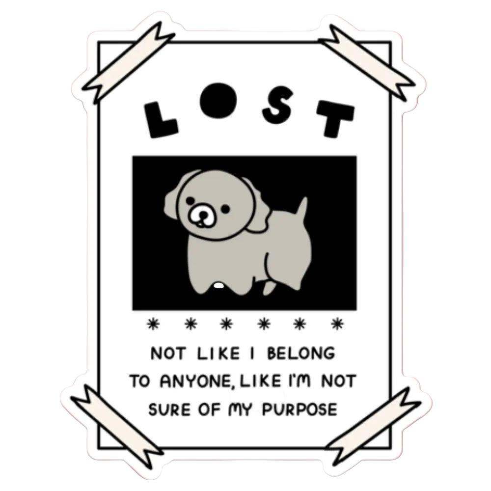 Lost Sticker