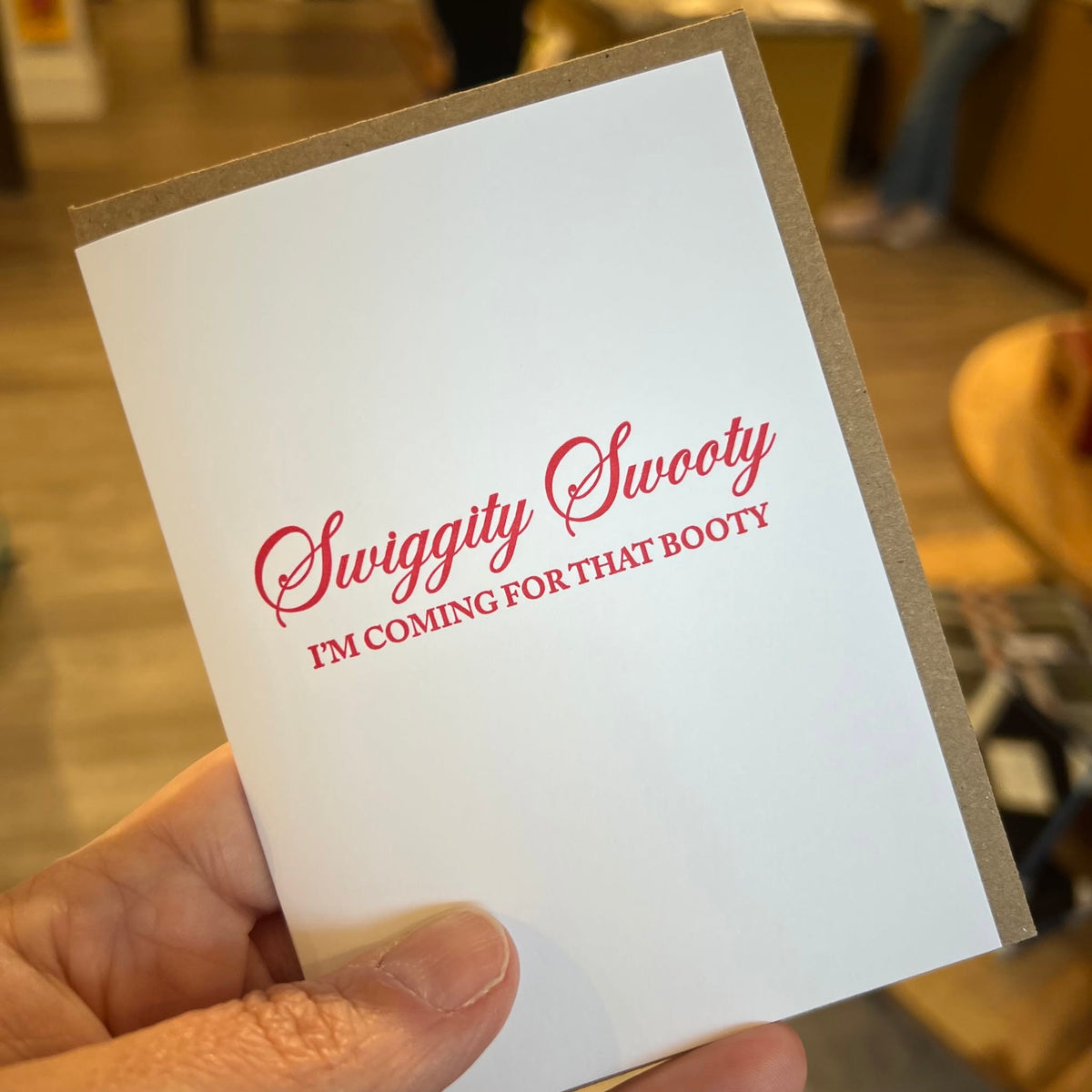 Swiggity Swooty Card