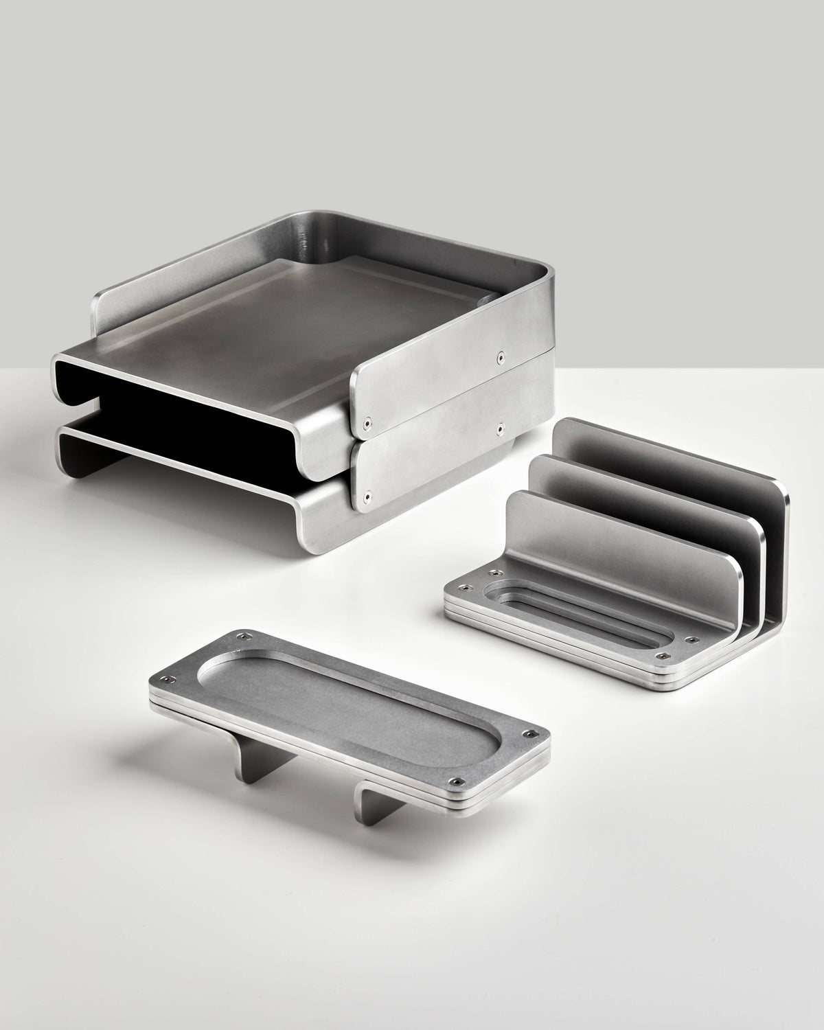 Industry Desk Set | Monument Letter Holder
