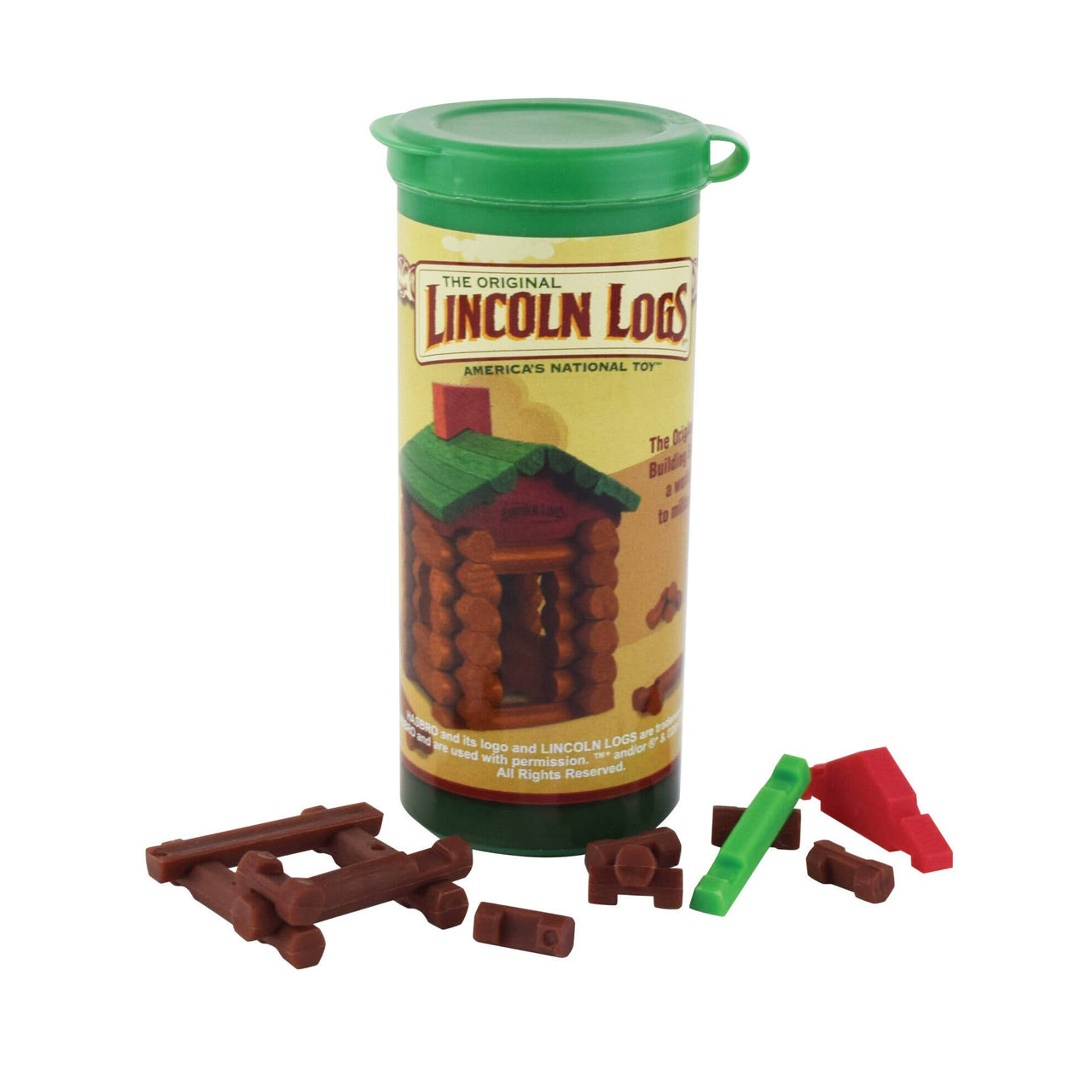World's Smallest Lincoln Logs Playset