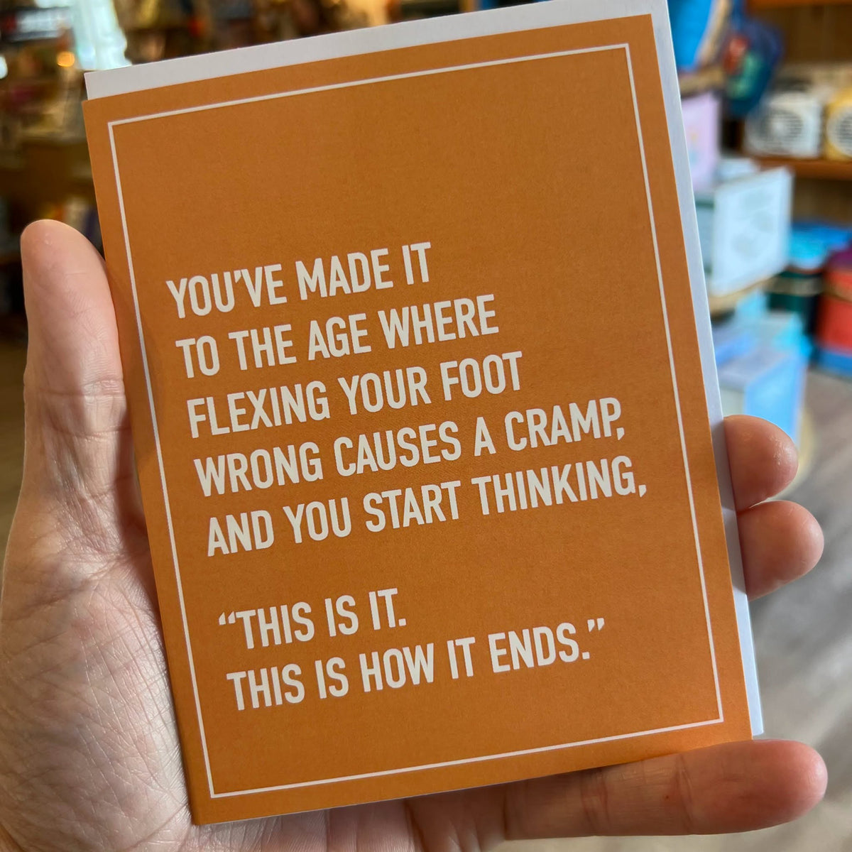 How It Ends Card