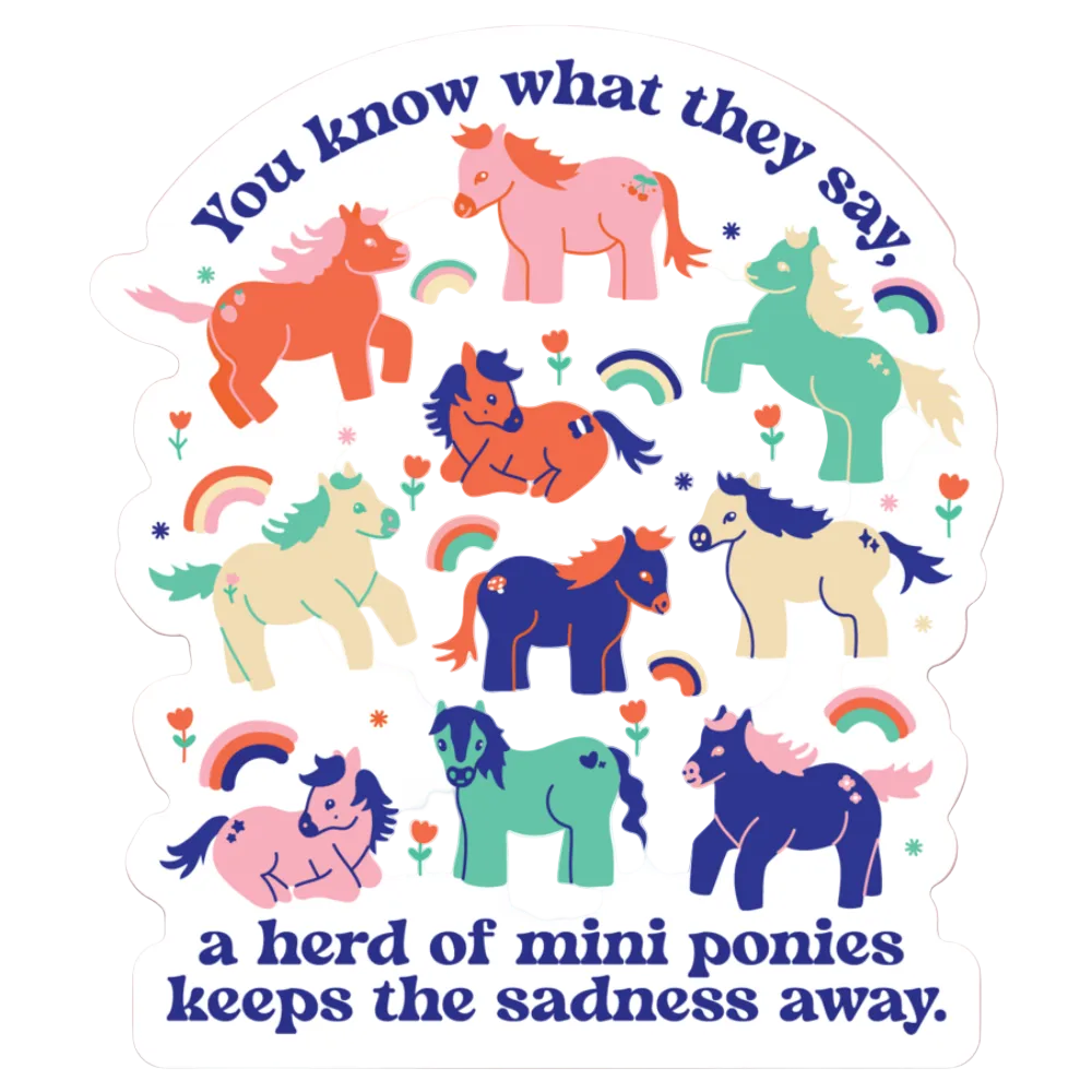 Mini Ponies Sticker