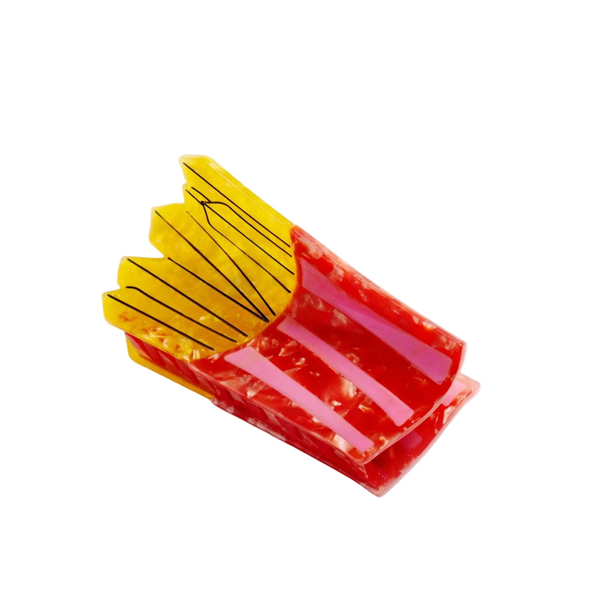 French Fries Hair Claw