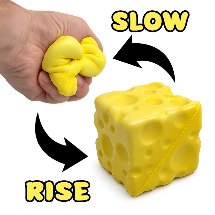 Slow-Rise Cheese Sensory Squish