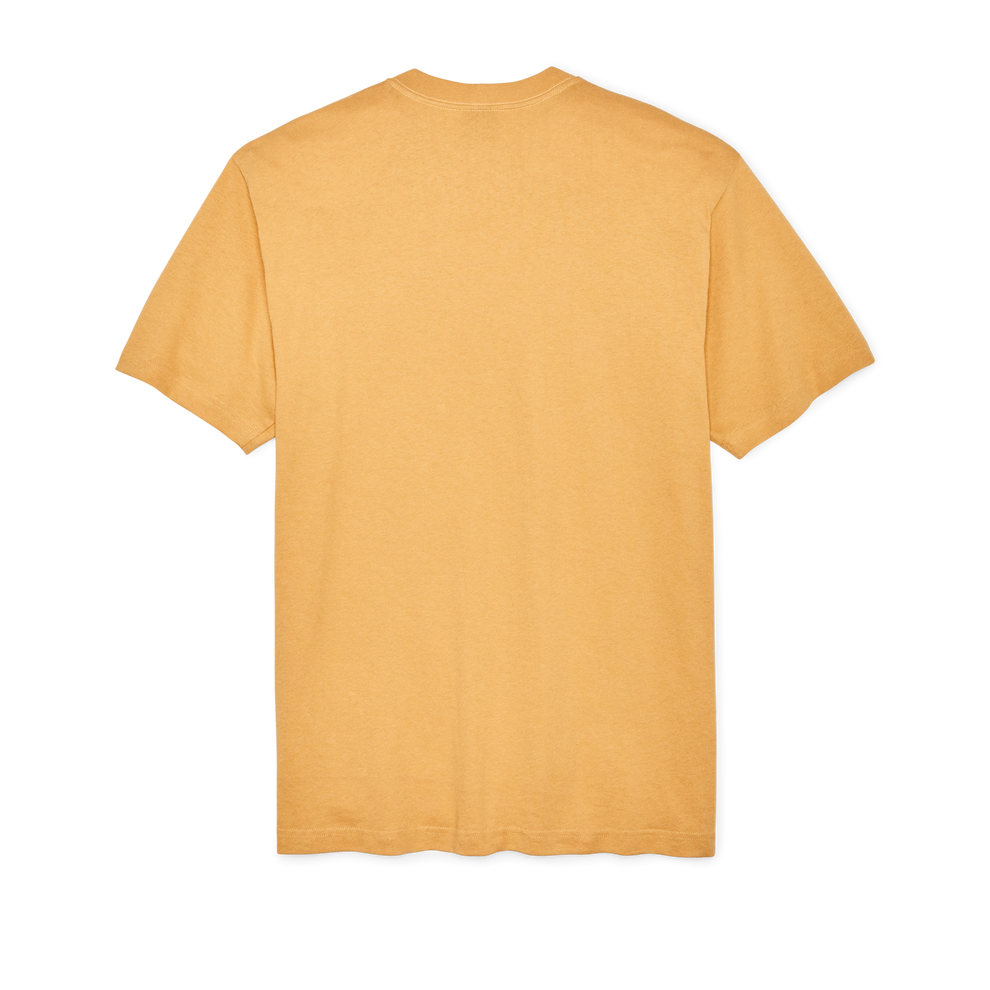 S/S Frontier Solid One Pocket T-Shirt | Dun Yellow