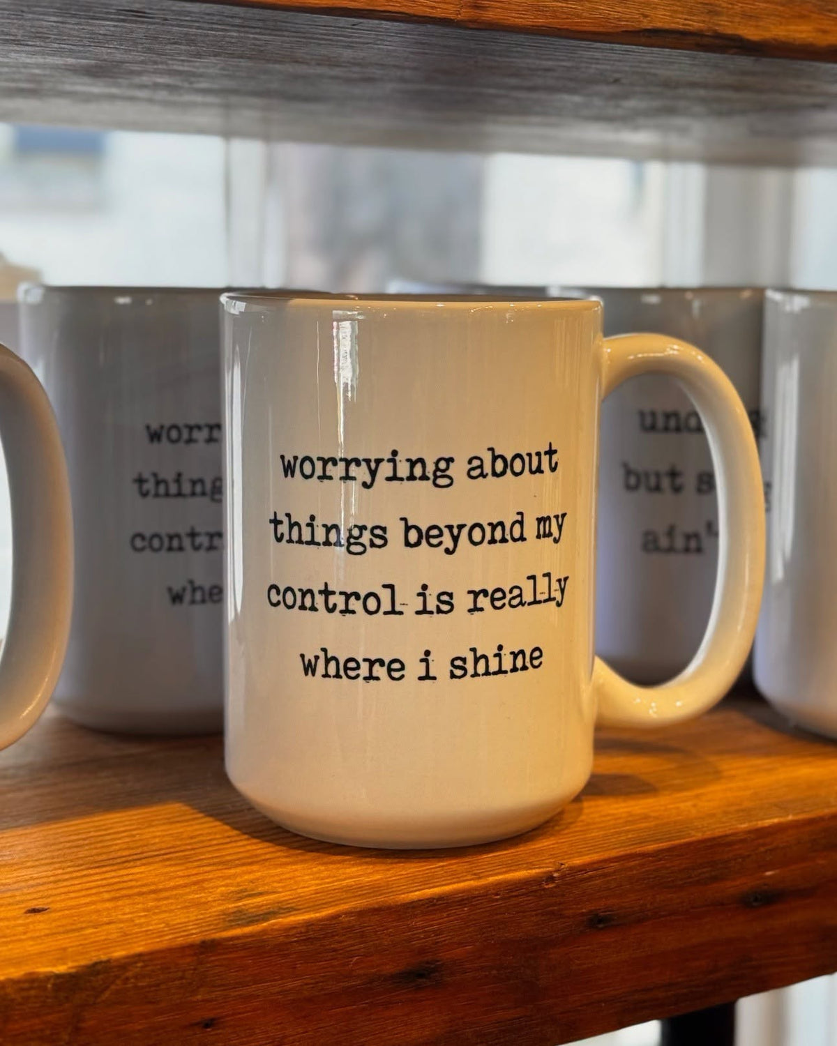 Beyond My Control Mug