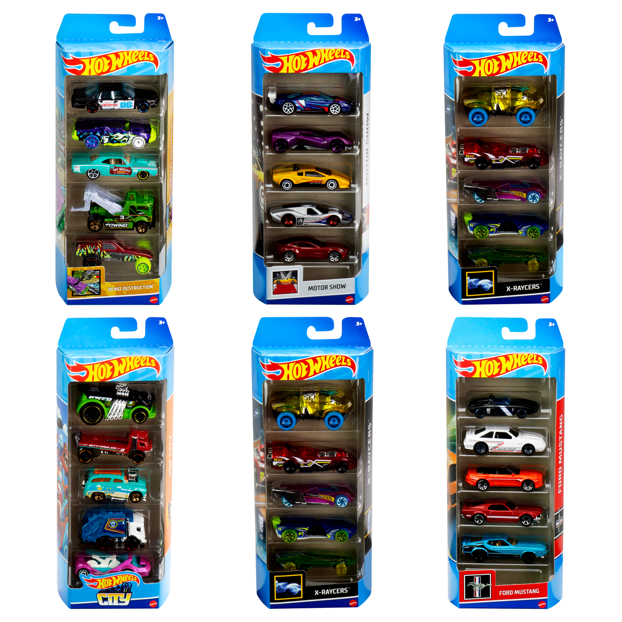 Hot Wheels 5-Car Pack