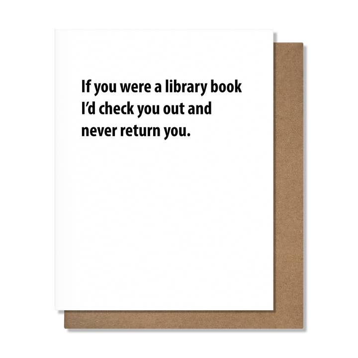 Library Book Card
