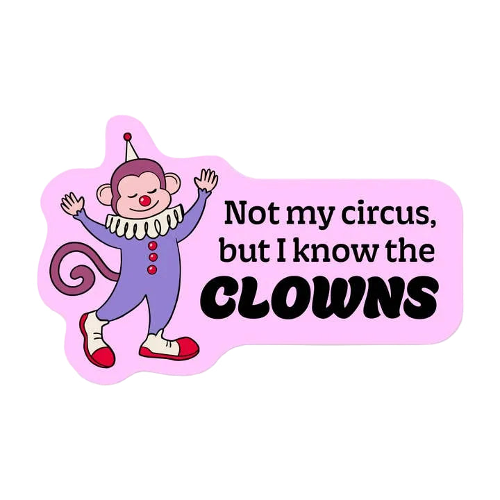 Clowns Sticker