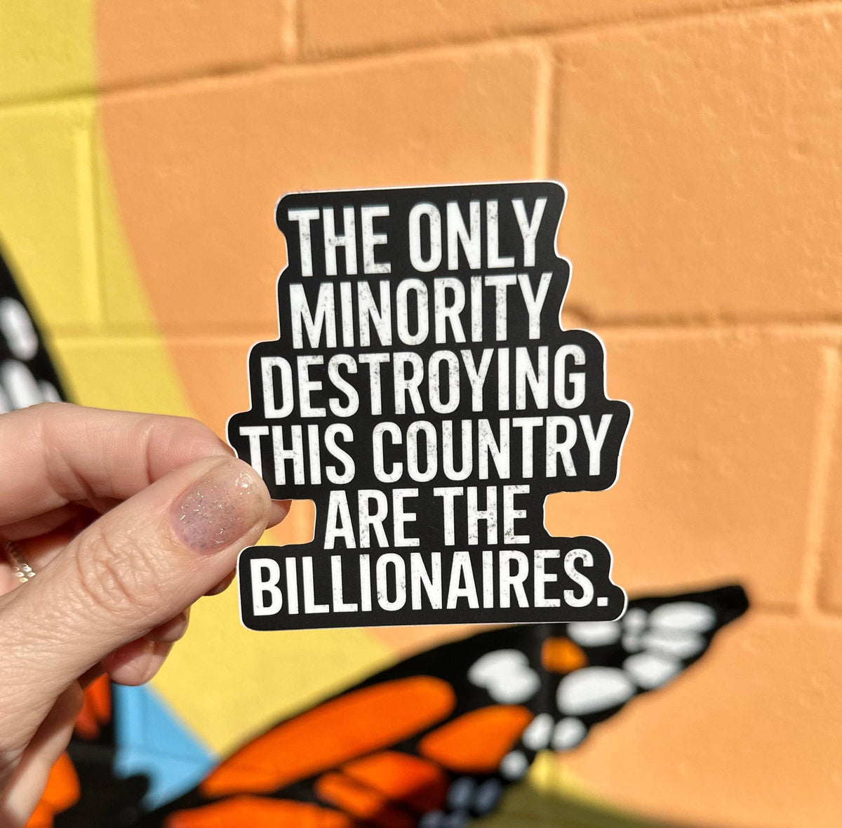 The Billionaires Sticker