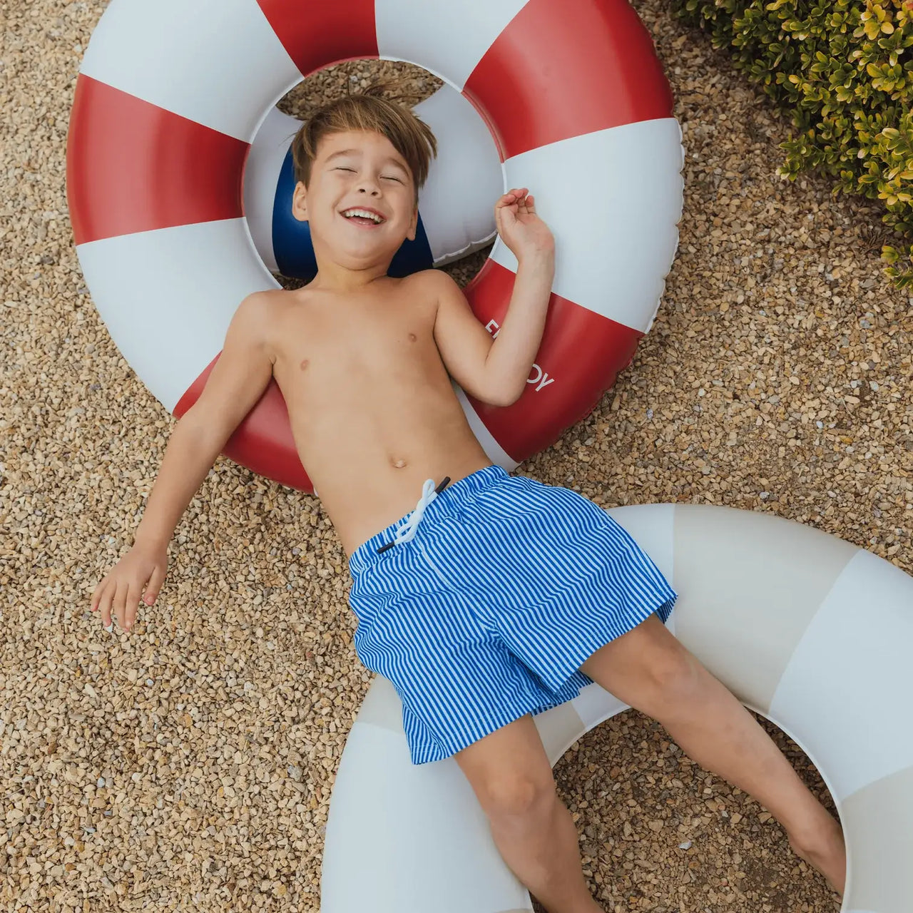 Kids Vintage Tube Float | Red 34"
