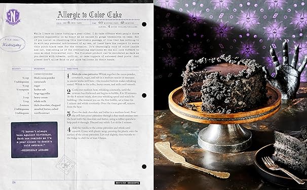The Official Wednesday Cookbook