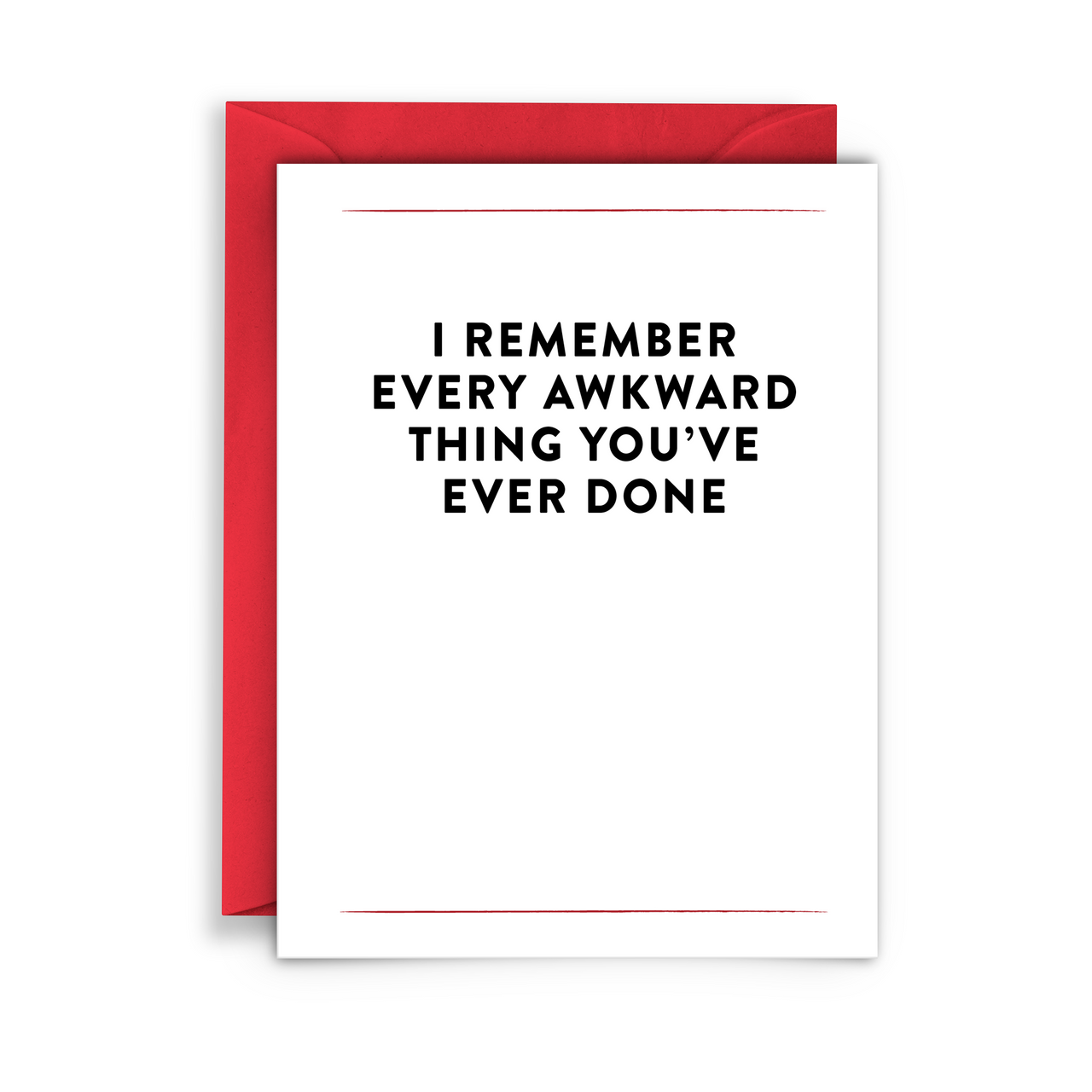 Every Awkward Thing Card