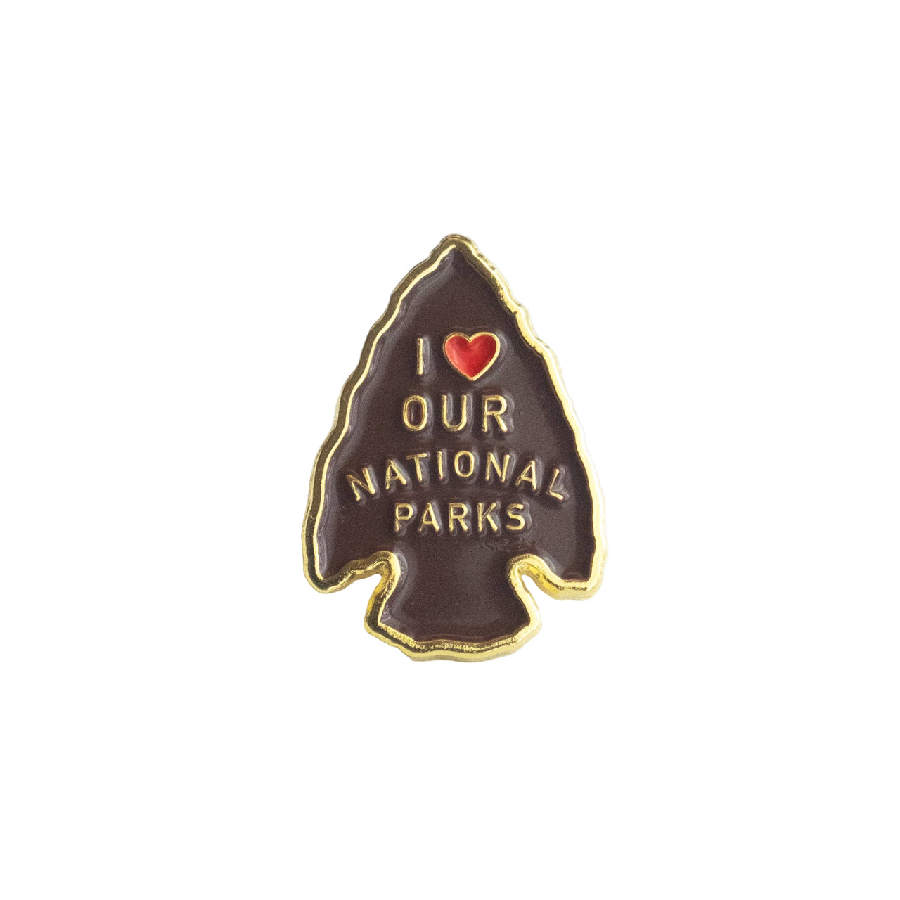 I Love Our National Parks Enamel Pin